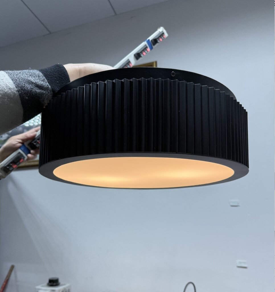 Ceiling lamp for Hotel Versey in Chicago
