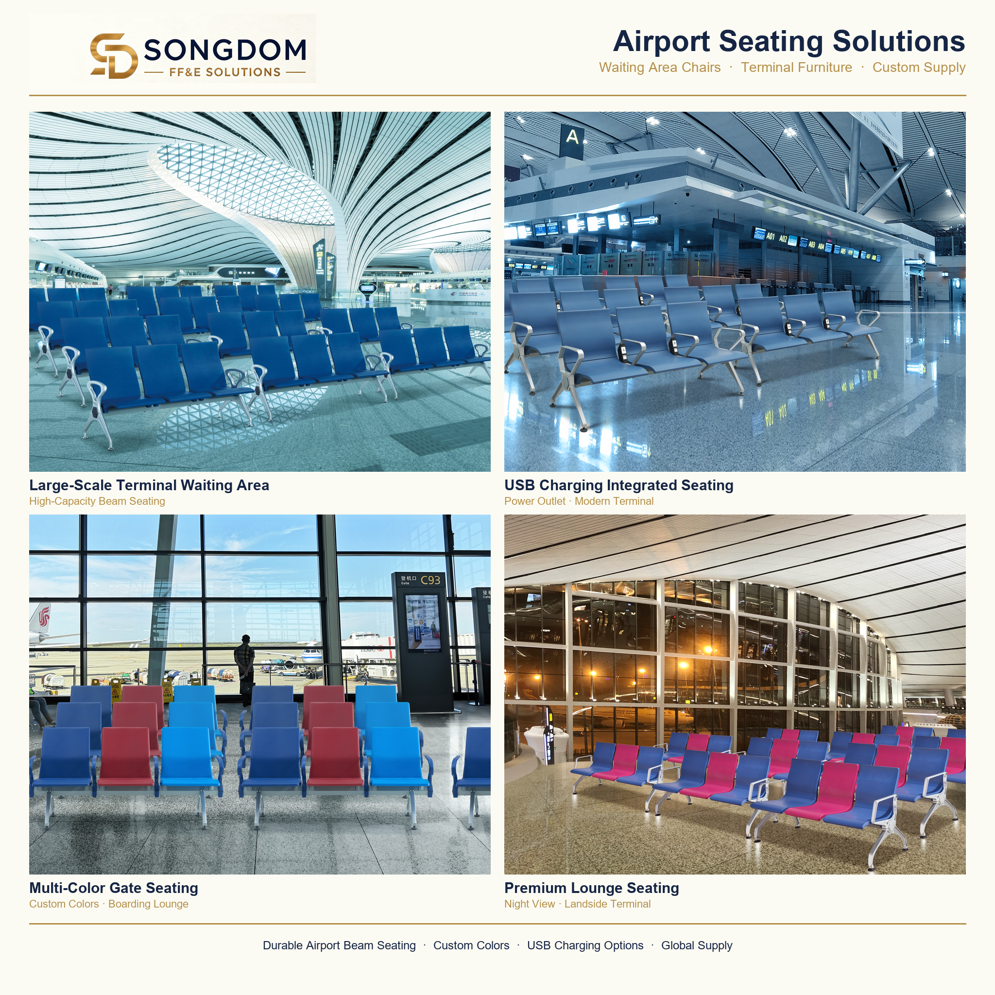 Airport Seating procurement company Songdom