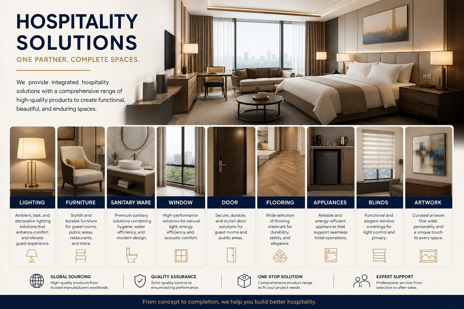 Songdom One-Stop Hospitality Procurement partner